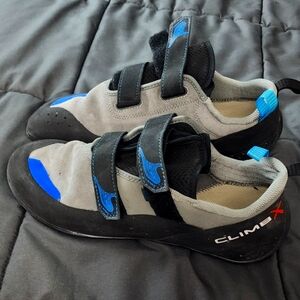Climb-X Rave Strap Climbing Shoe Size 13
